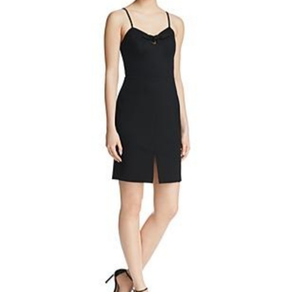 Adelyn Rae Raynelle Tie Front Sheath Dress